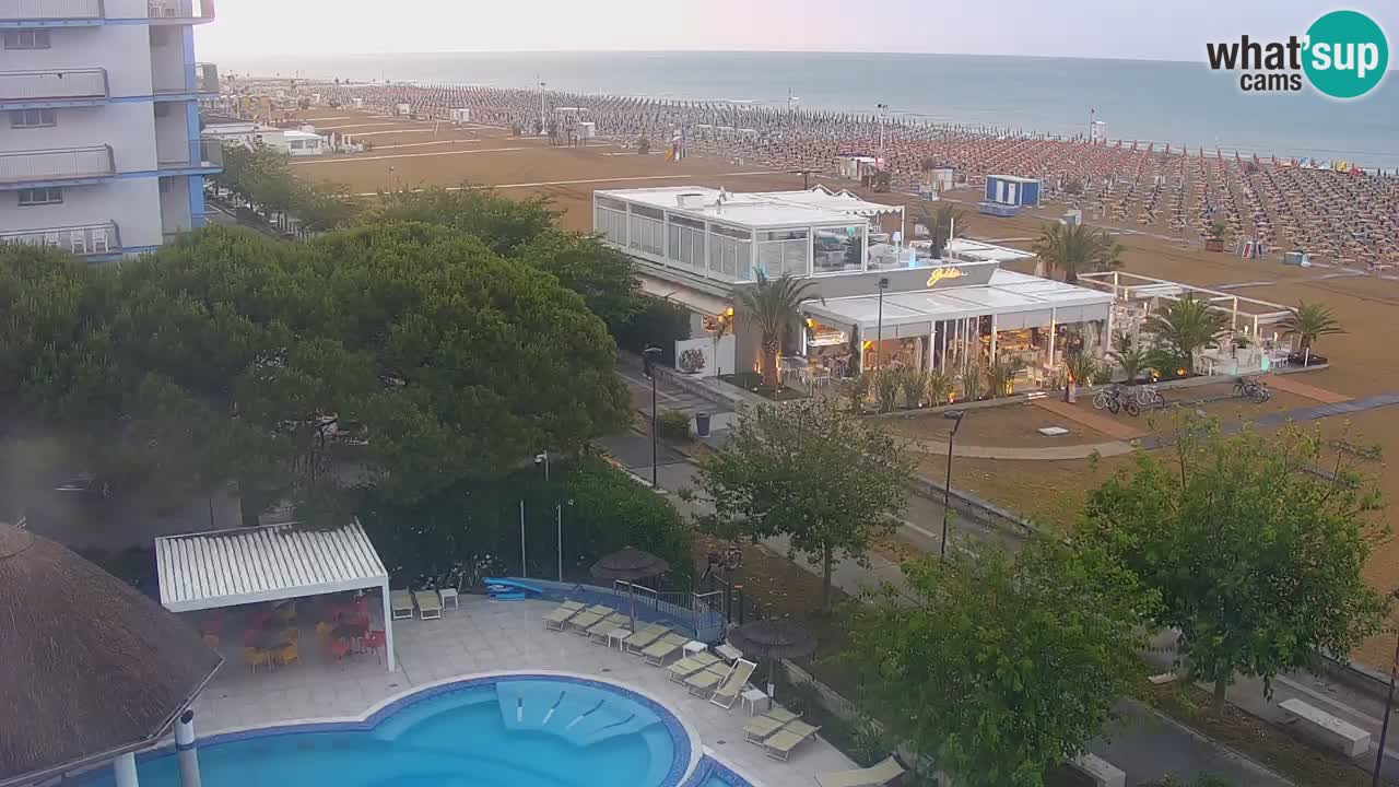 Live Webcam Bibione Strand – Blick vom Ashanti ApartHotel