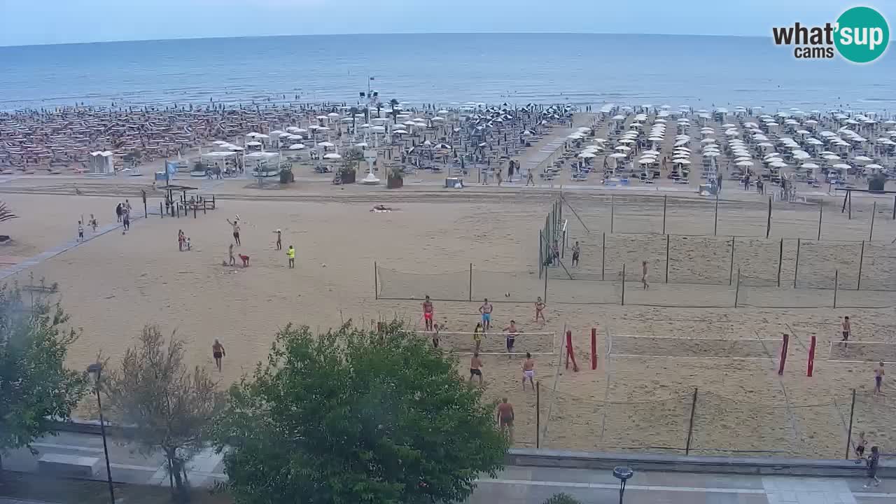 Webcam en vivo playa Bibione – vista desde Ashanti ApartHotel