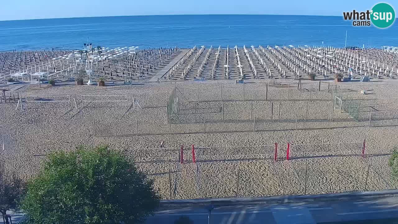 Live Webcam Bibione beach – view from Ashanti ApartHotel