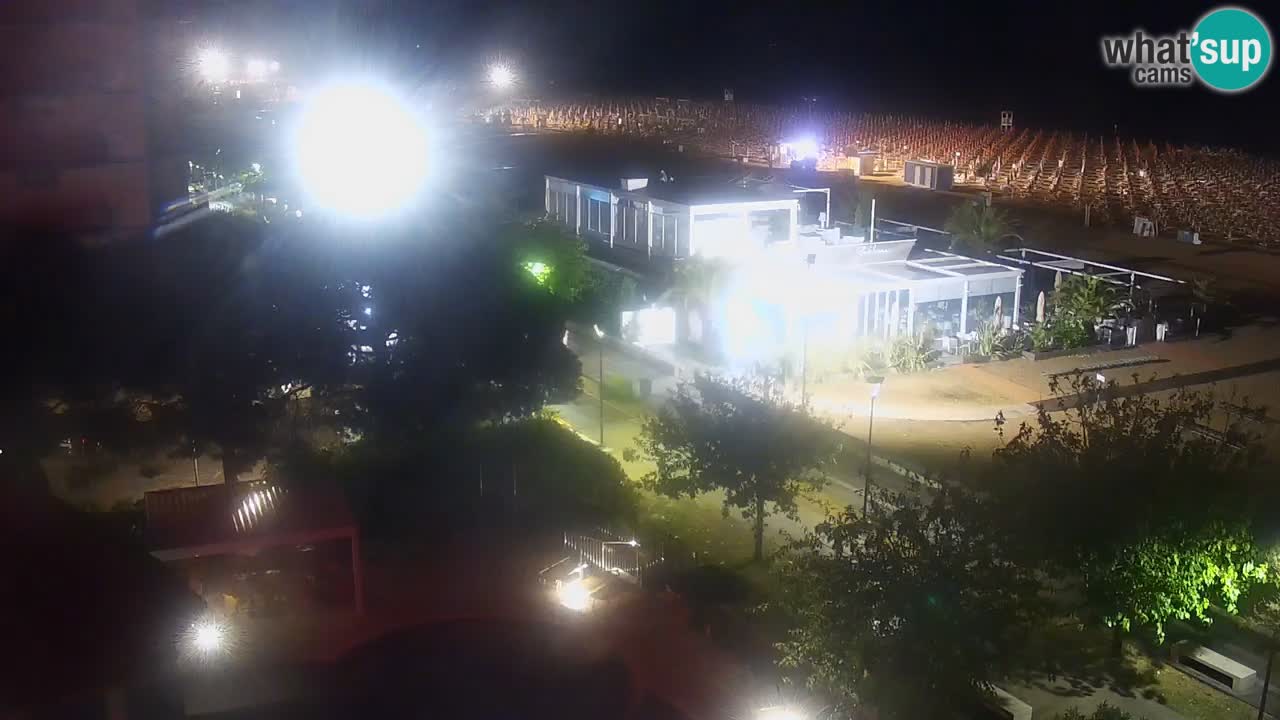 Live Webcam Bibione spiaggia – vista dall’Ashanti ApartHotel