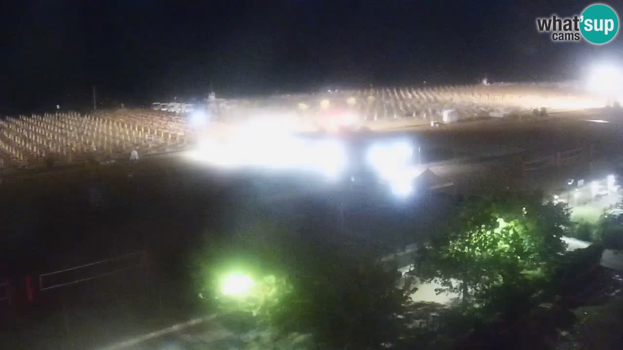 Webcam en vivo playa Bibione – vista desde Ashanti ApartHotel