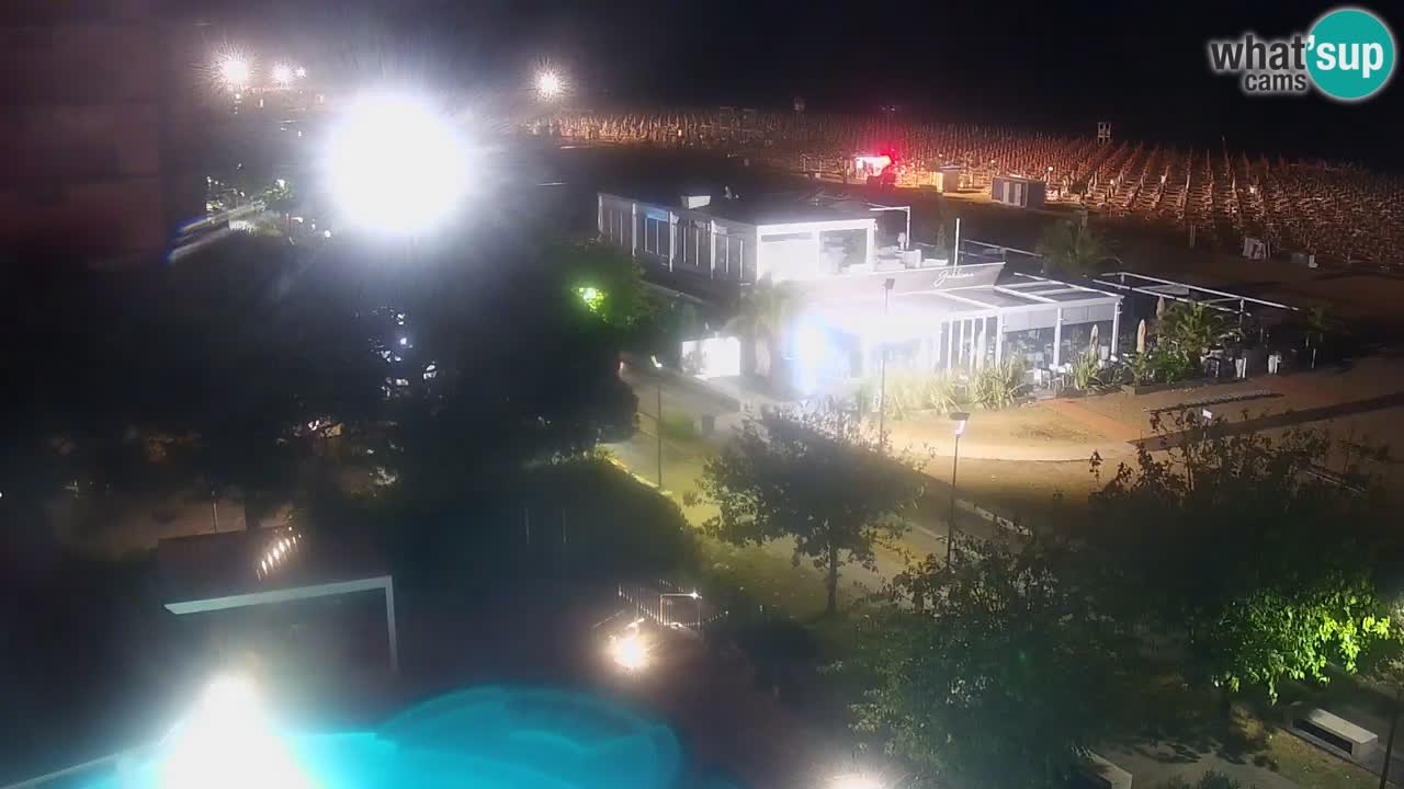 Live Webcam Bibione Strand – Blick vom Ashanti ApartHotel