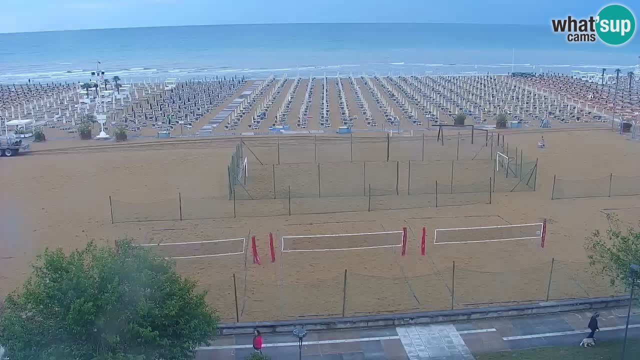Webcam en vivo playa Bibione – vista desde Ashanti ApartHotel