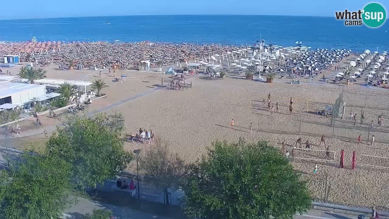 Live Webcam Bibione spiaggia – vista dall’Ashanti ApartHotel