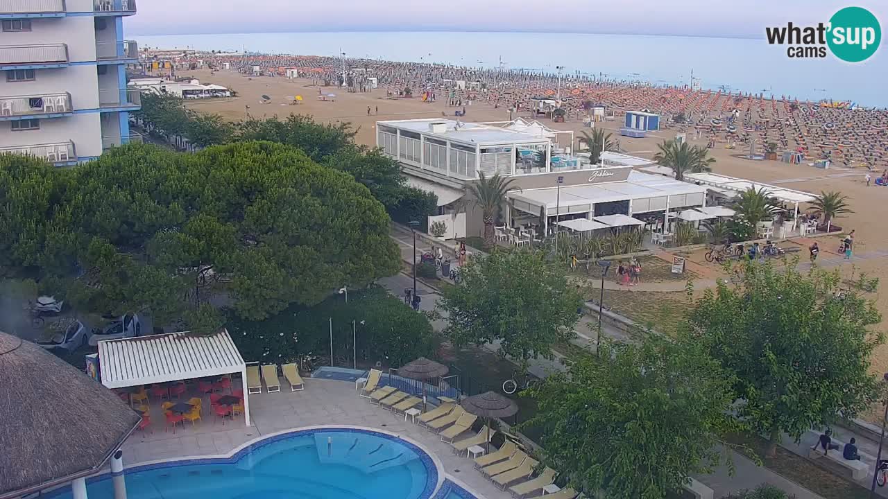 Live Webcam Bibione beach – view from Ashanti ApartHotel