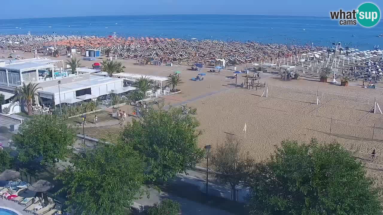 Live Webcam Bibione spiaggia – vista dall’Ashanti ApartHotel