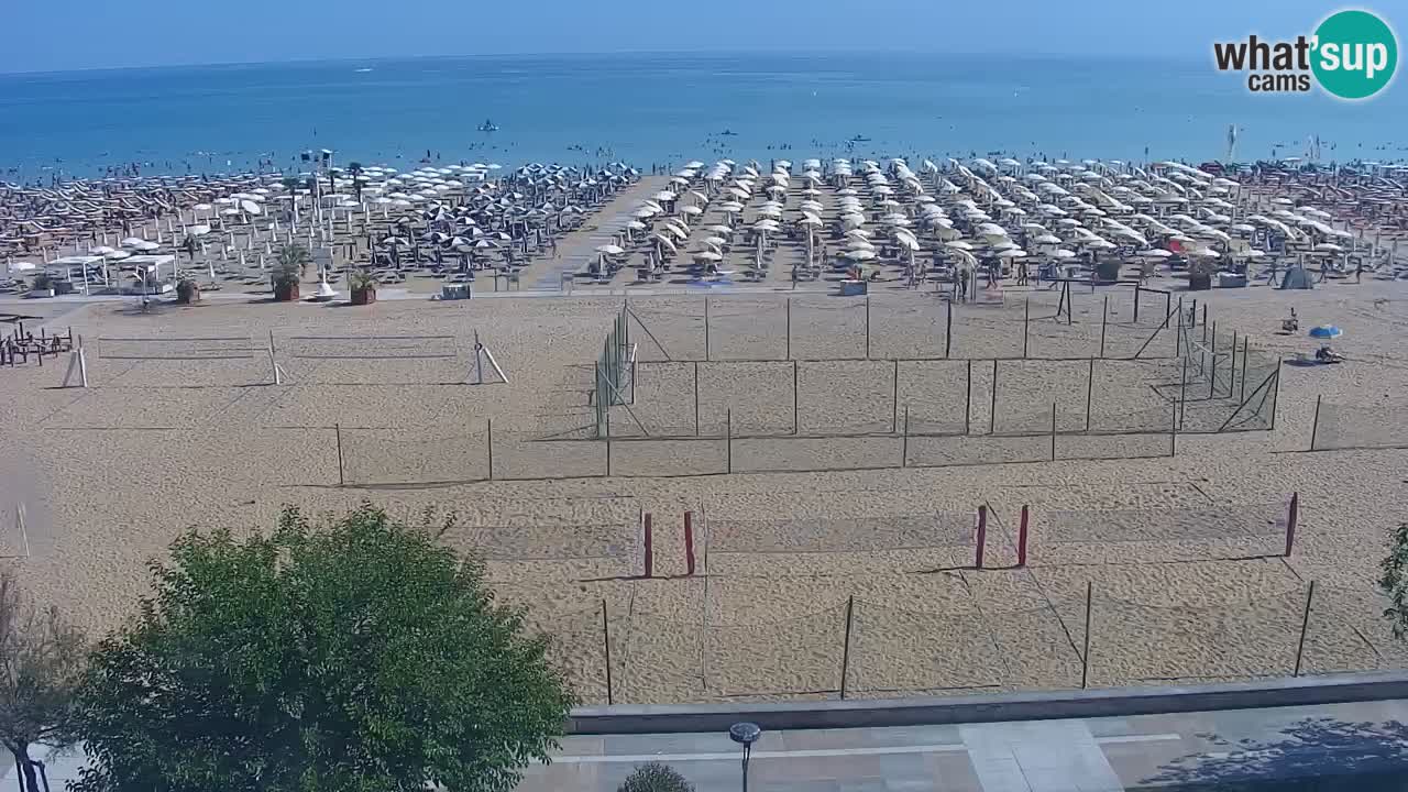 Live Webcam Bibione spiaggia – vista dall’Ashanti ApartHotel