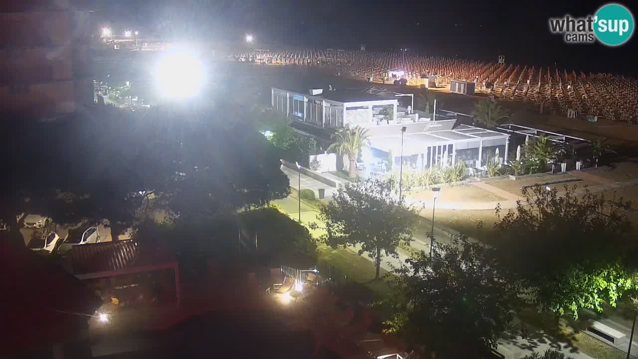 Live Webcam Bibione beach – view from Ashanti ApartHotel
