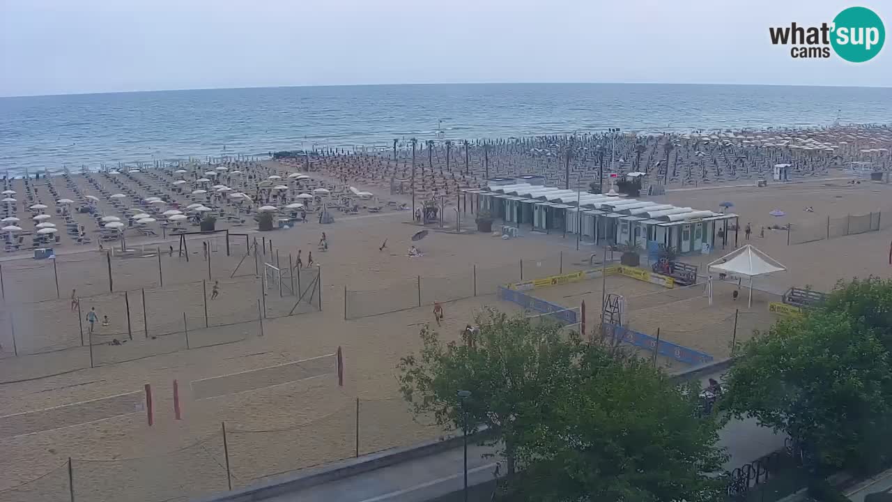 Live Webcam Bibione beach – view from Ashanti ApartHotel