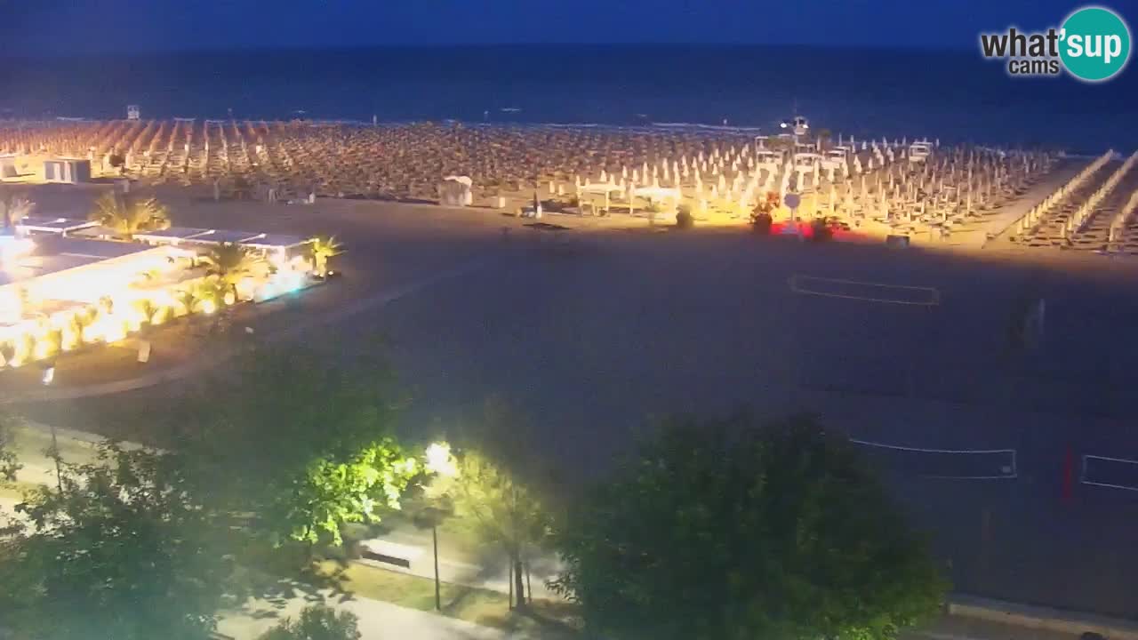 Live Webcam Bibione beach – view from Ashanti ApartHotel