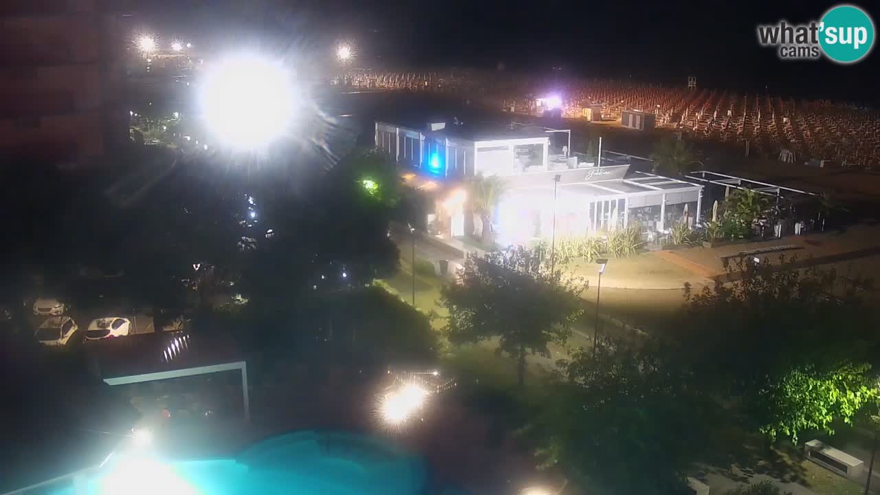 Live Webcam Bibione Strand – Blick vom Ashanti ApartHotel