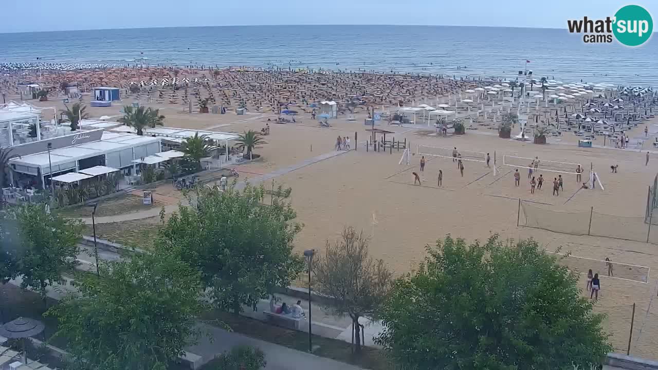 Live Webcam Bibione beach – view from Ashanti ApartHotel
