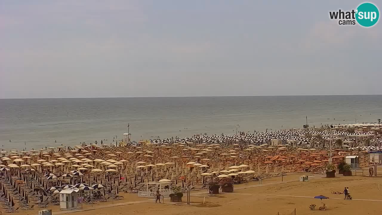 Web kamera Bibione plaža – pogled sa Ashanti ApartHotela
