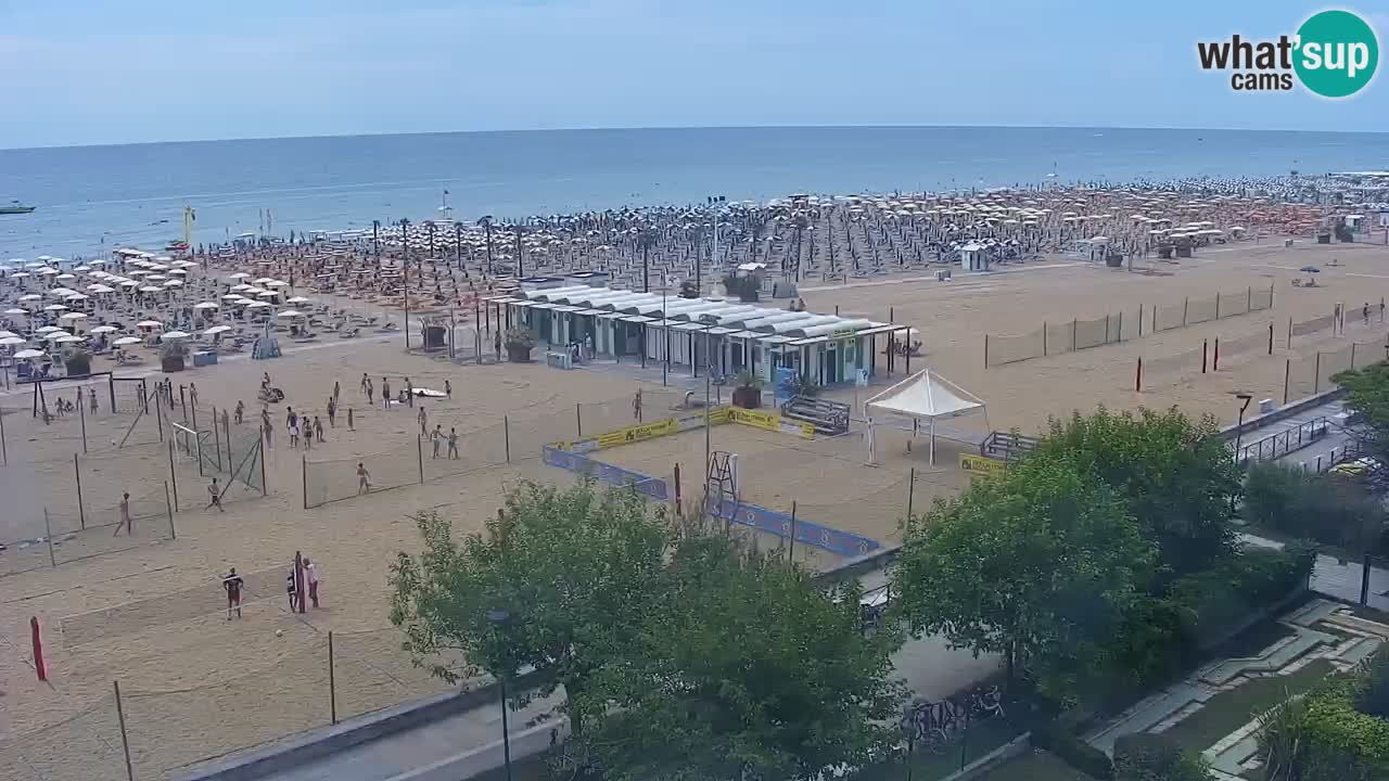 Live Webcam Bibione beach – view from Ashanti ApartHotel