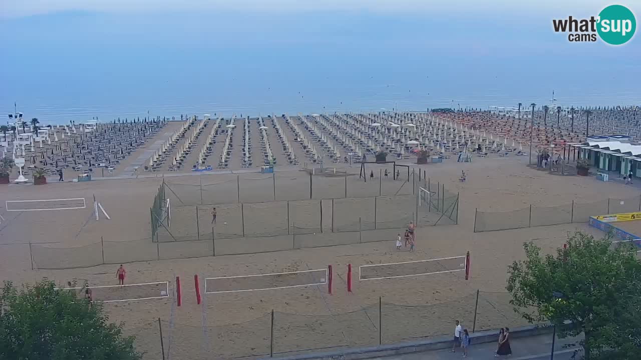 Live Webcam Bibione beach – view from Ashanti ApartHotel