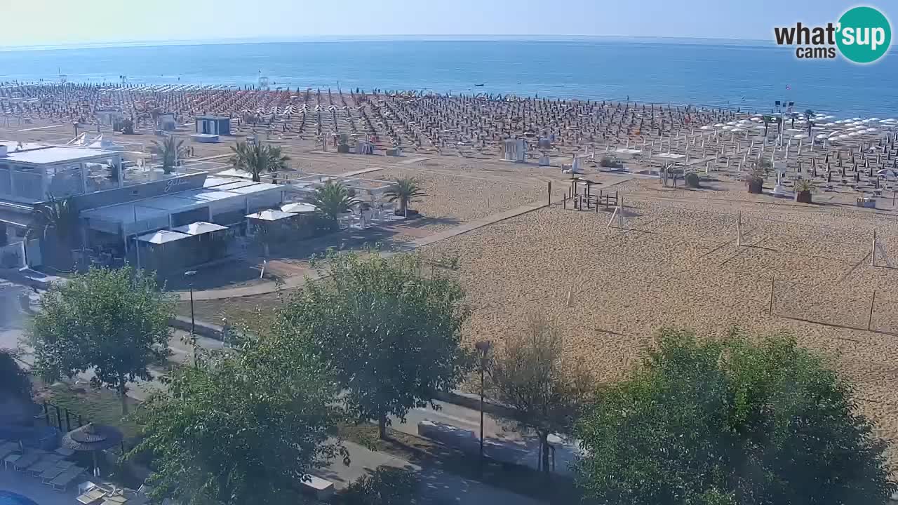 Live Webcam Bibione spiaggia – vista dall’Ashanti ApartHotel