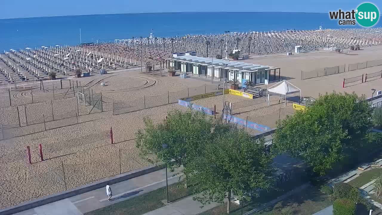 Live Webcam Bibione beach – view from Ashanti ApartHotel