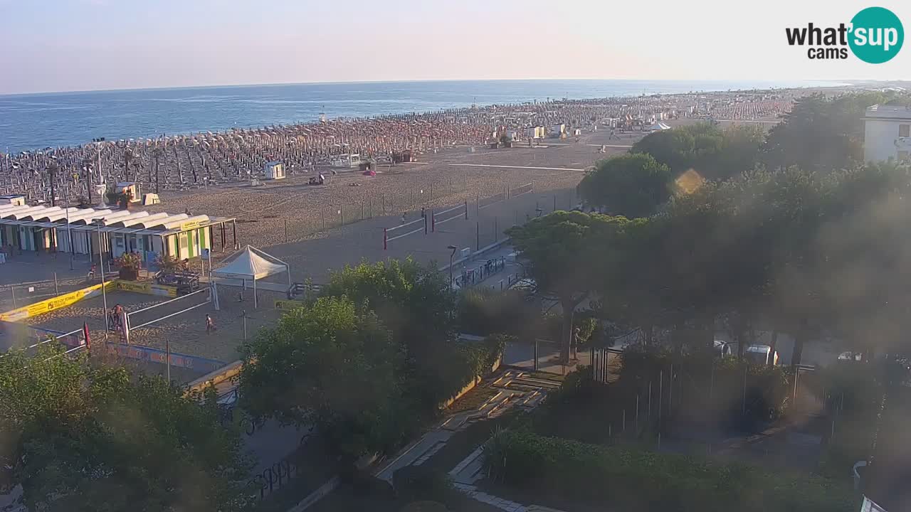 Live Webcam Bibione Strand – Blick vom Ashanti ApartHotel