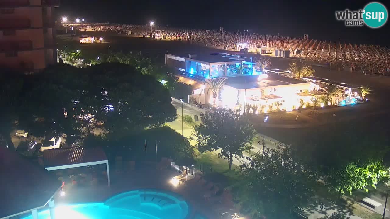 Live Webcam Bibione Strand – Blick vom Ashanti ApartHotel