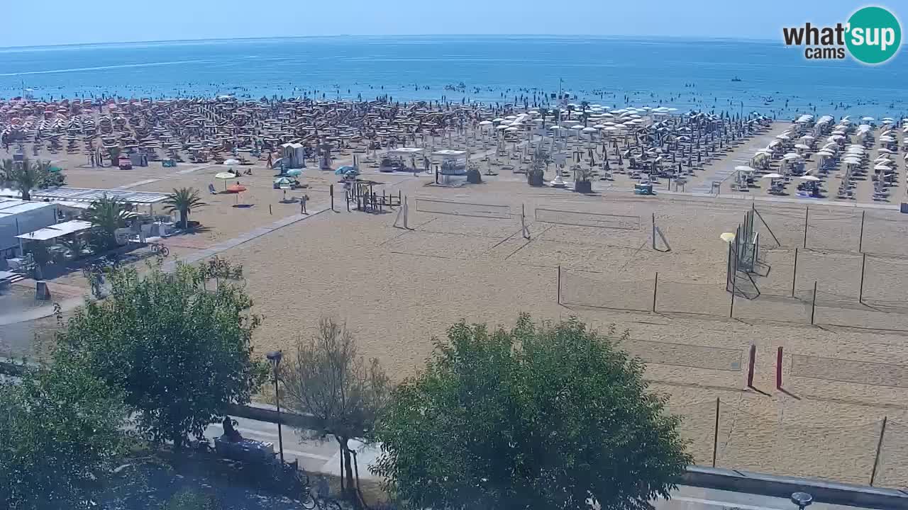 Live Webcam Bibione beach – view from Ashanti ApartHotel