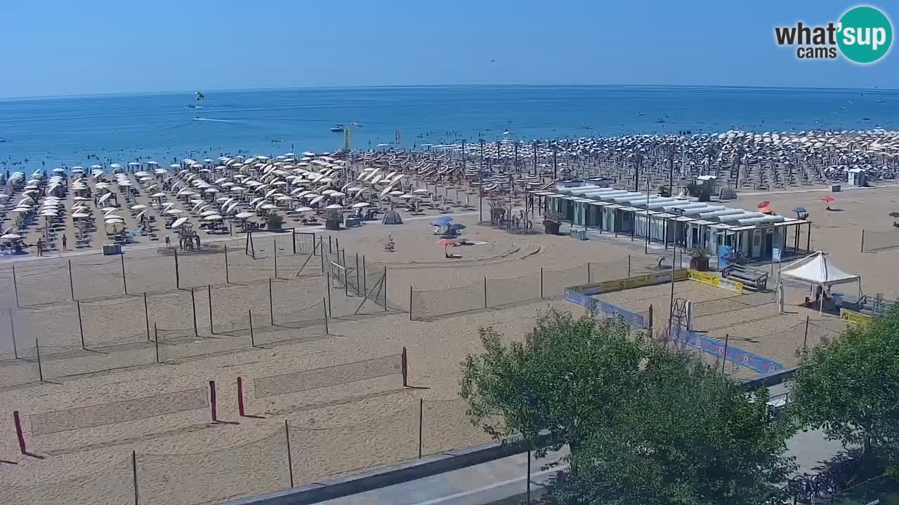 Live Webcam Bibione Strand – Blick vom Ashanti ApartHotel