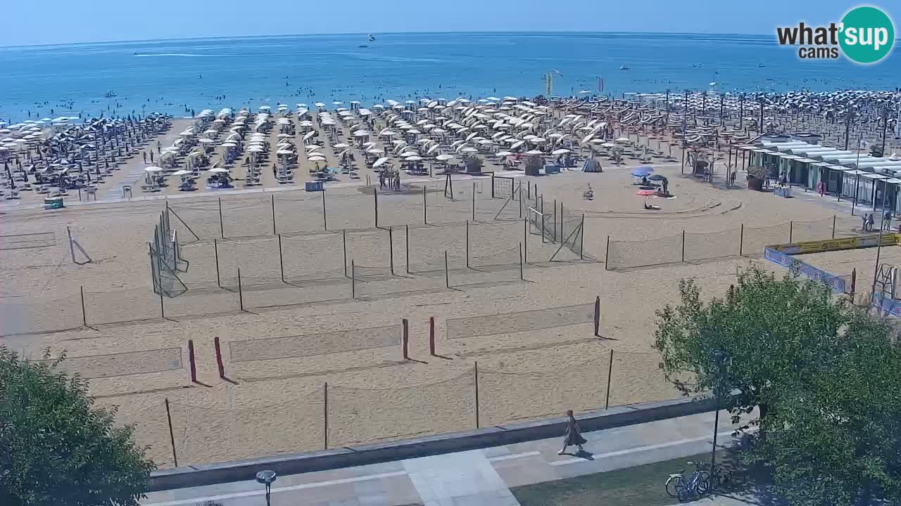 Live Webcam Bibione Strand – Blick vom Ashanti ApartHotel
