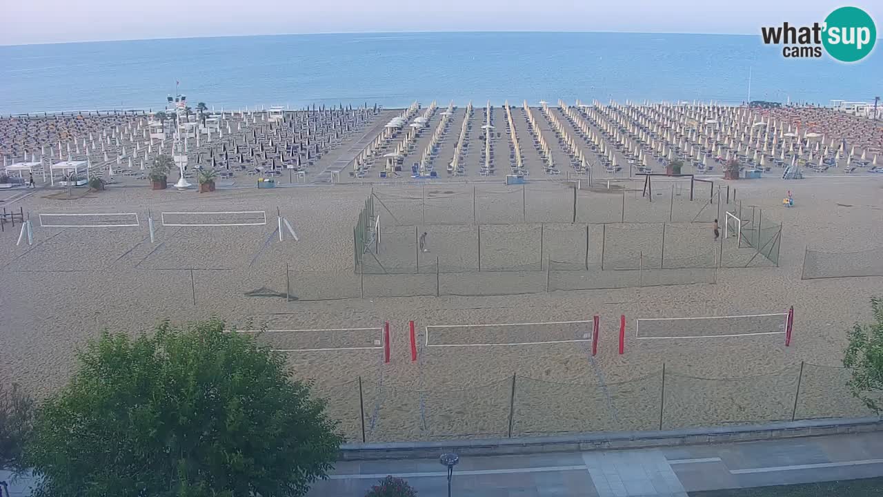 Live Webcam Bibione Strand – Blick vom Ashanti ApartHotel