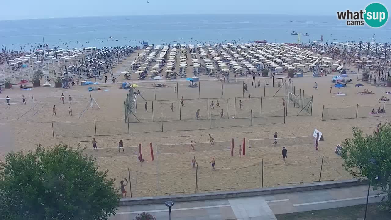 Live Webcam Bibione spiaggia – vista dall’Ashanti ApartHotel