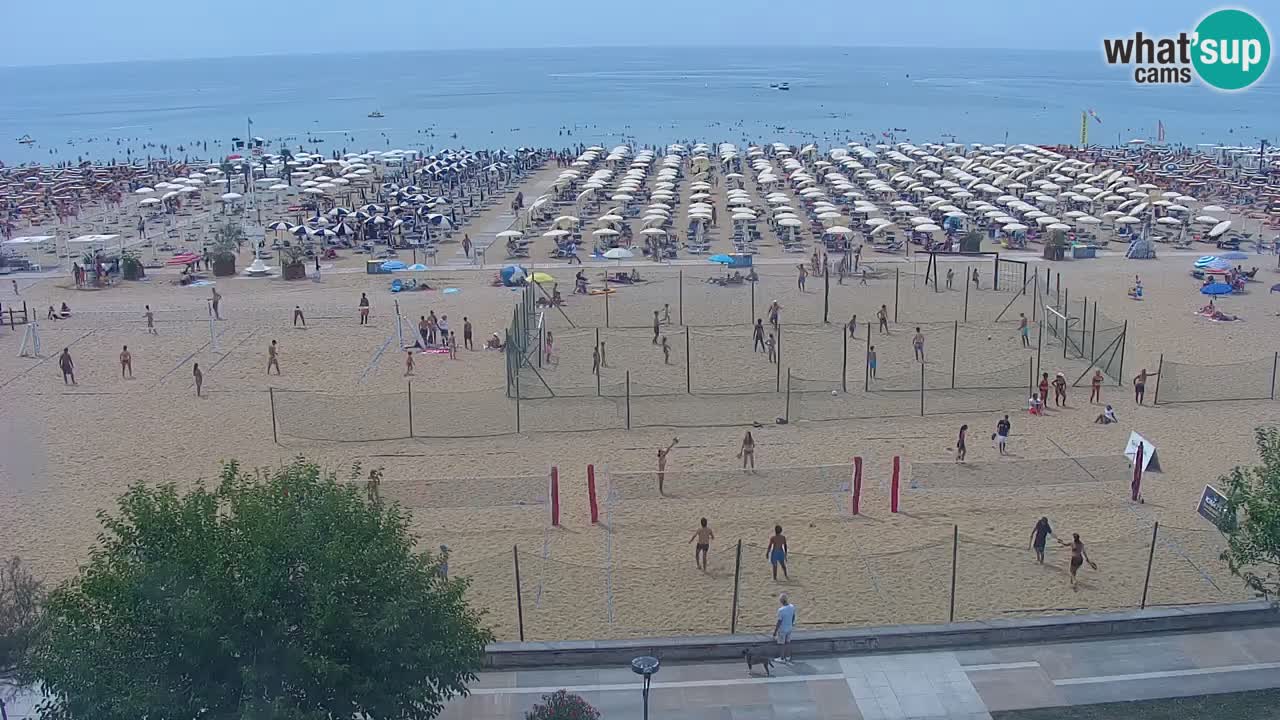 Live Webcam Bibione spiaggia – vista dall’Ashanti ApartHotel
