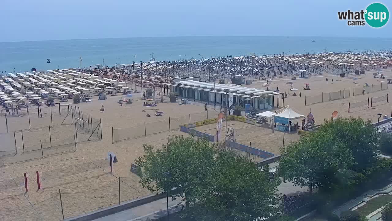 Live Webcam Bibione beach – view from Ashanti ApartHotel