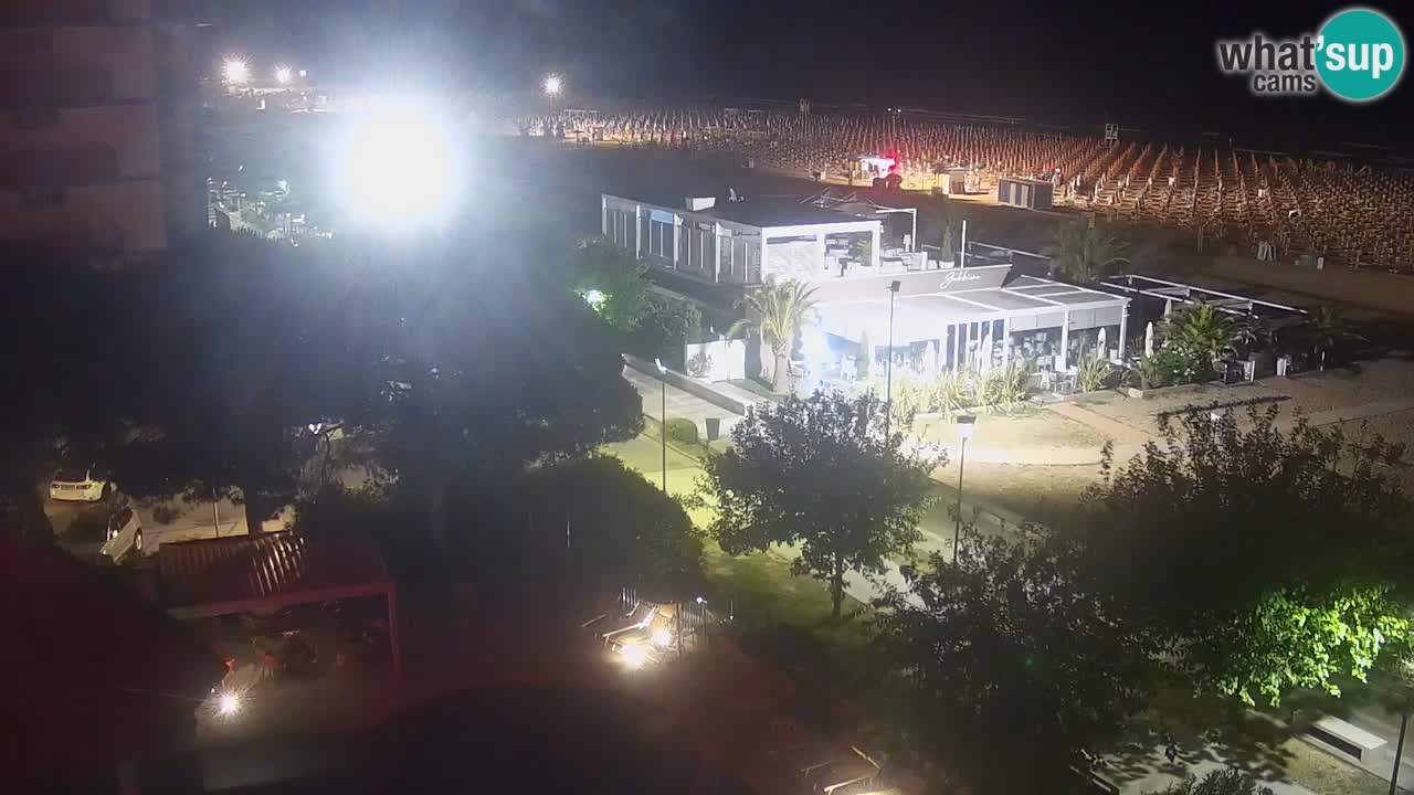 Live Webcam Bibione beach – view from Ashanti ApartHotel