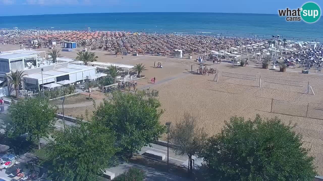Live Webcam Bibione Strand – Blick vom Ashanti ApartHotel
