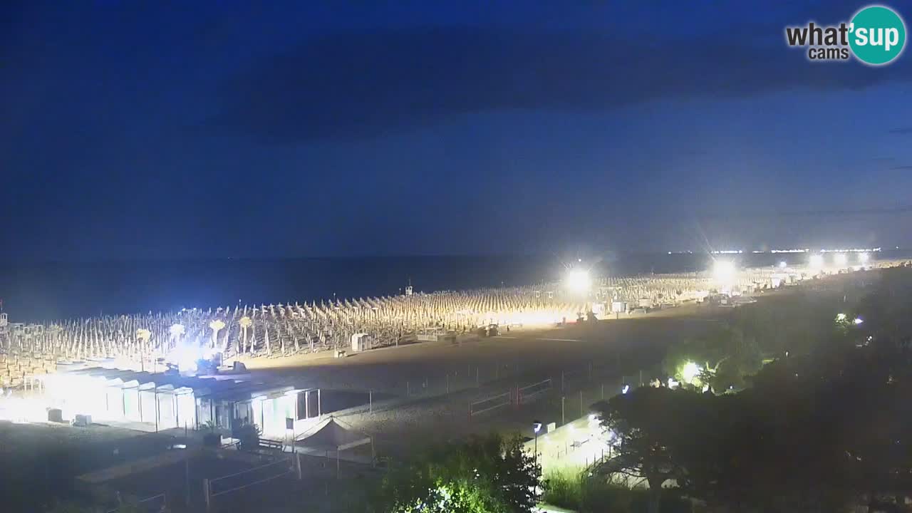 Live Webcam Bibione spiaggia – vista dall’Ashanti ApartHotel