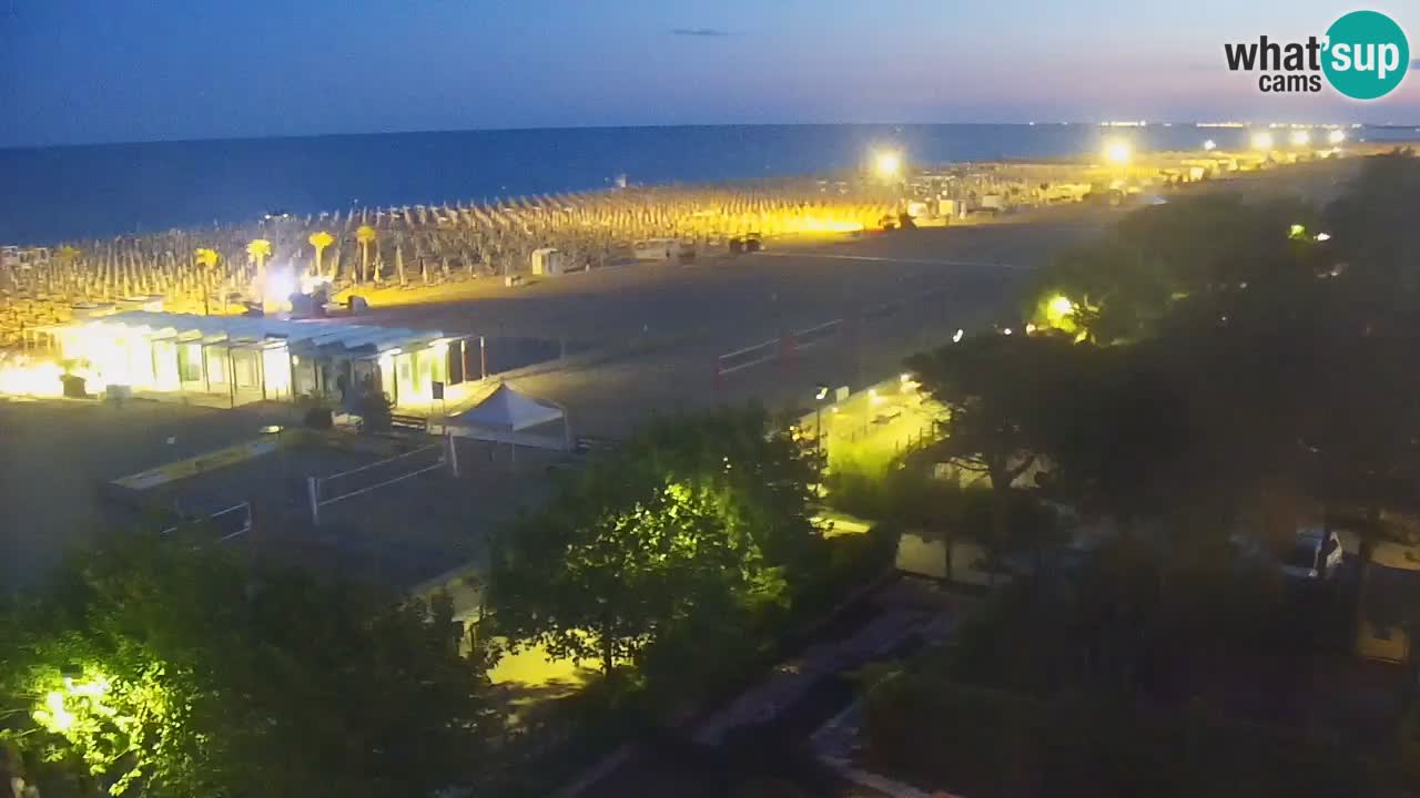 Live Webcam Bibione Strand – Blick vom Ashanti ApartHotel