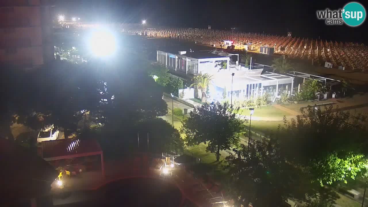 Live Webcam Bibione beach – view from Ashanti ApartHotel