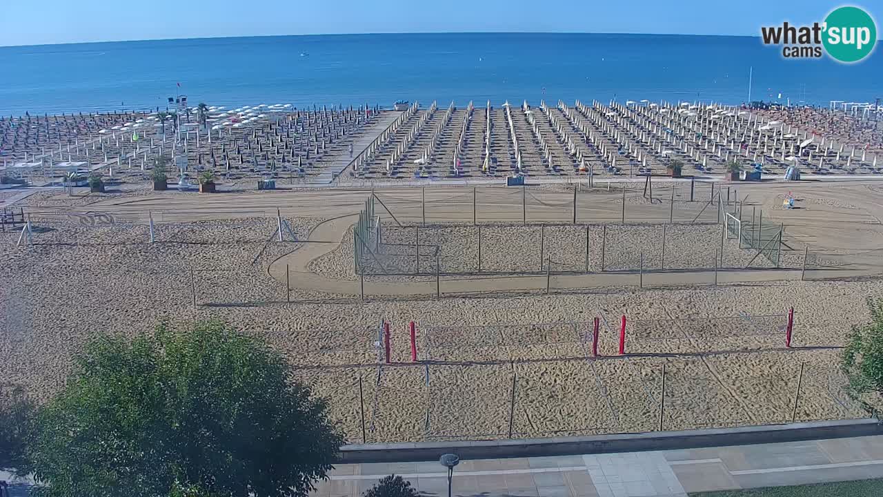 Live Webcam Bibione spiaggia – vista dall’Ashanti ApartHotel
