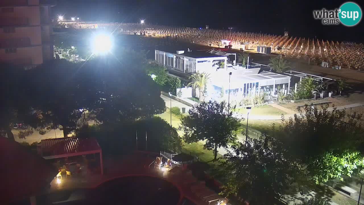 Live Webcam Bibione Strand – Blick vom Ashanti ApartHotel