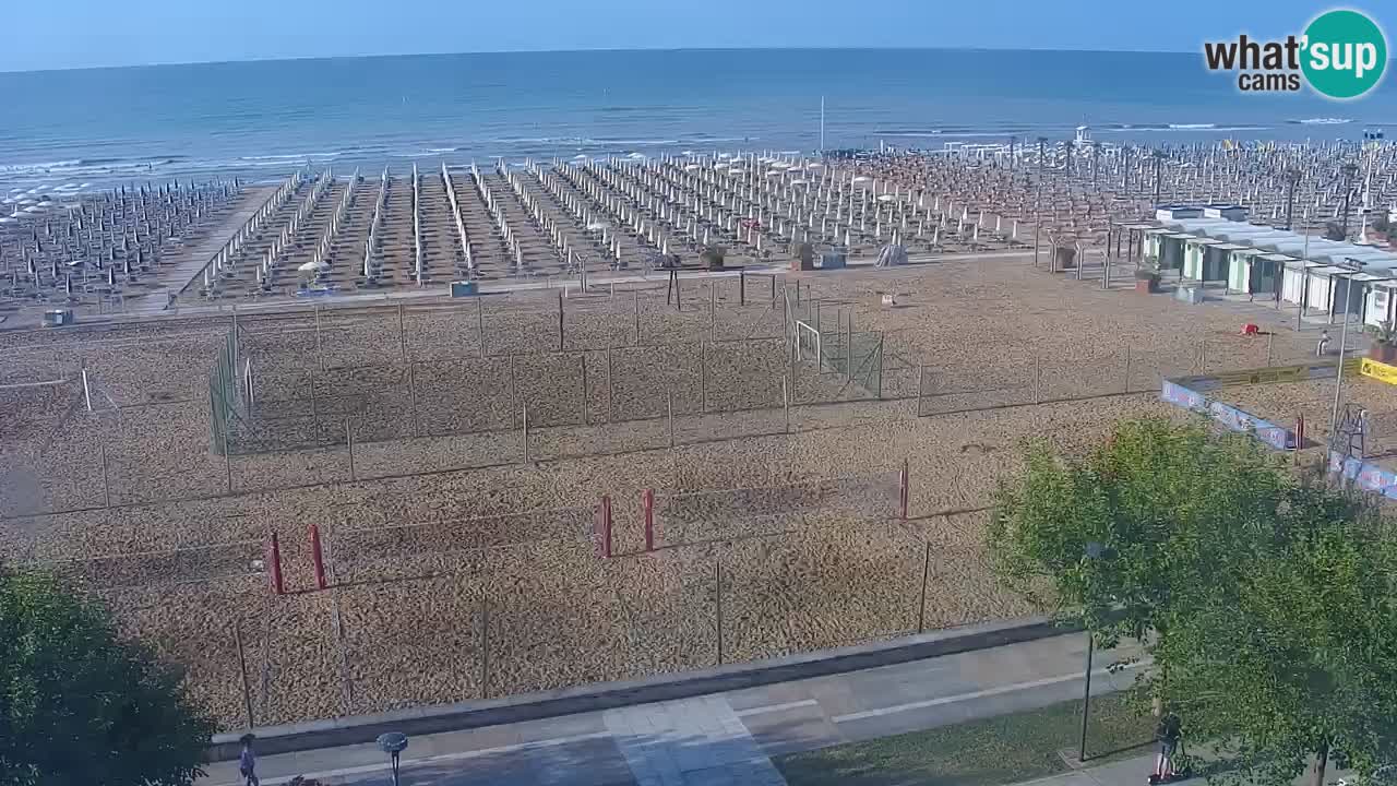 Live Webcam Bibione beach – view from Ashanti ApartHotel