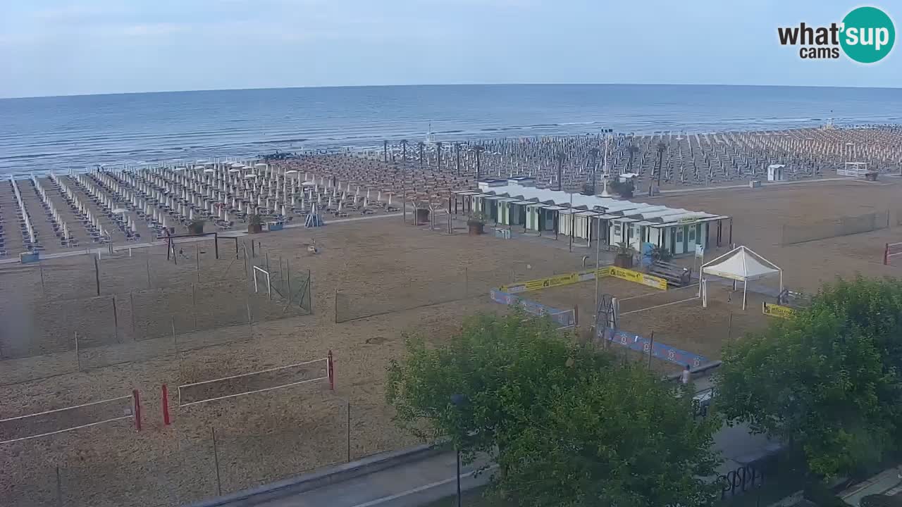 Live Webcam Bibione Strand – Blick vom Ashanti ApartHotel