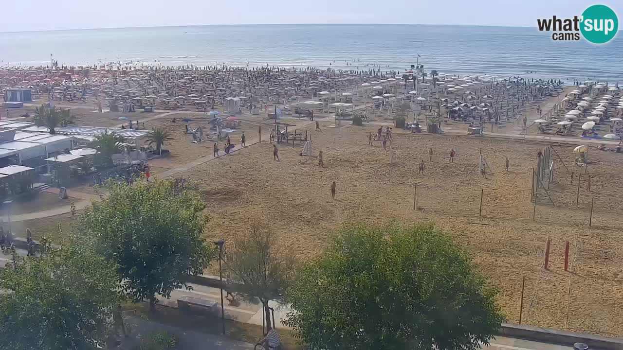 Live Webcam Bibione Strand – Blick vom Ashanti ApartHotel