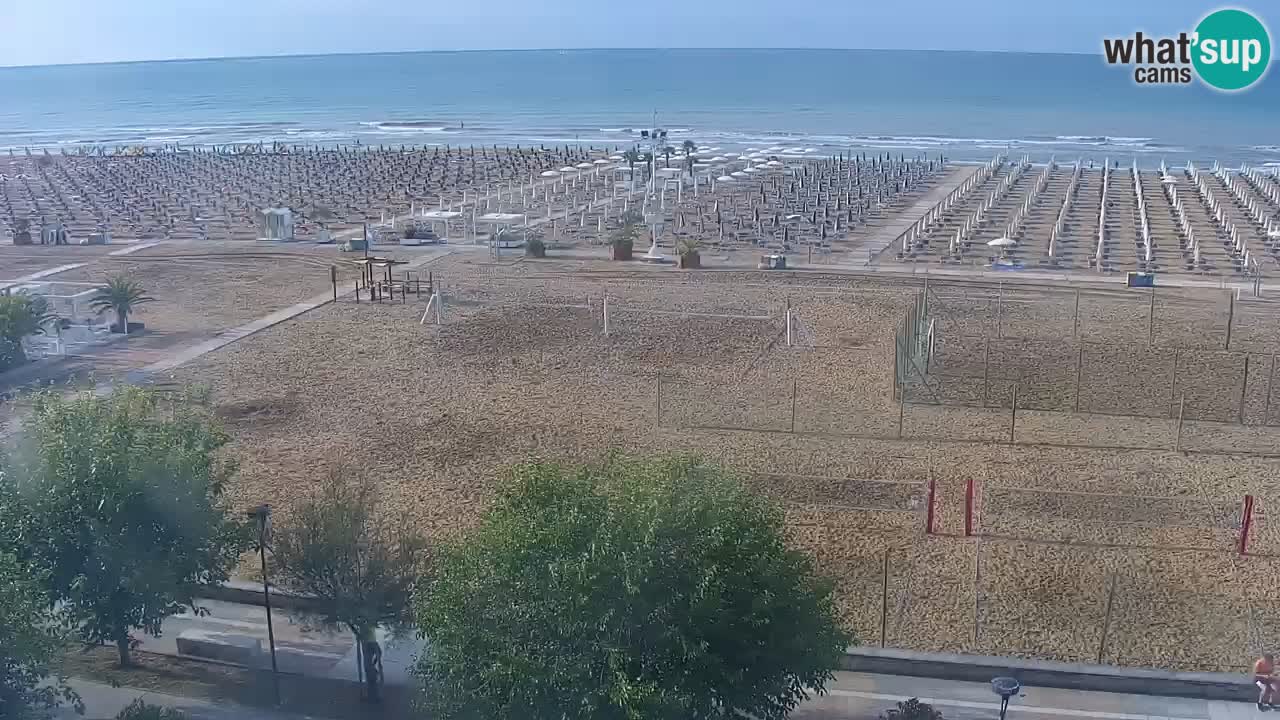Live Webcam Bibione Strand – Blick vom Ashanti ApartHotel