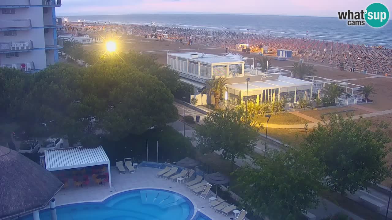 Live Webcam Bibione Strand – Blick vom Ashanti ApartHotel