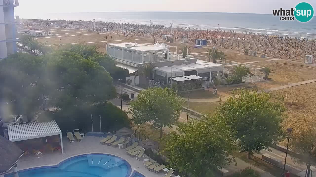 Live Webcam Bibione Strand – Blick vom Ashanti ApartHotel