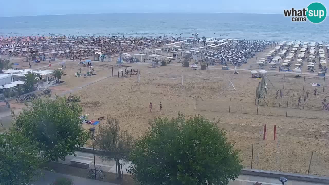 Live Webcam Bibione spiaggia – vista dall’Ashanti ApartHotel