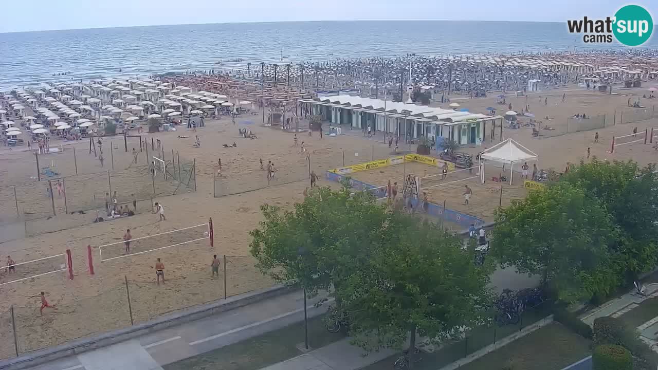 Live Webcam Bibione spiaggia – vista dall’Ashanti ApartHotel