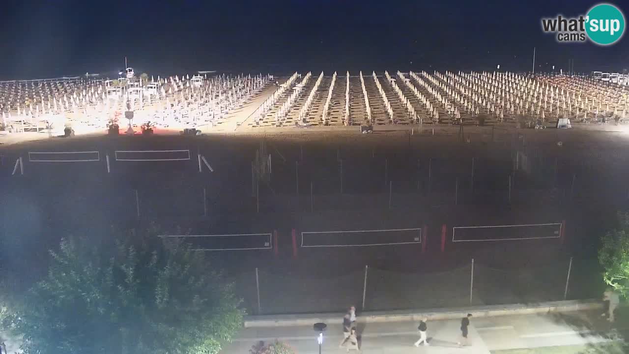 Live Webcam Bibione beach – view from Ashanti ApartHotel