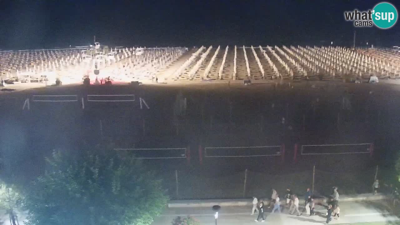 Live Webcam Bibione spiaggia – vista dall’Ashanti ApartHotel