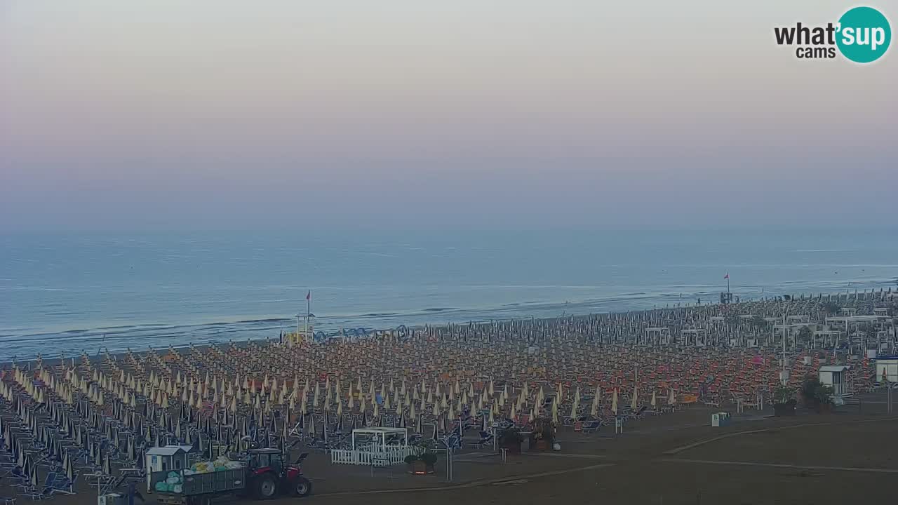 Web kamera Bibione plaža – pogled sa Ashanti ApartHotela