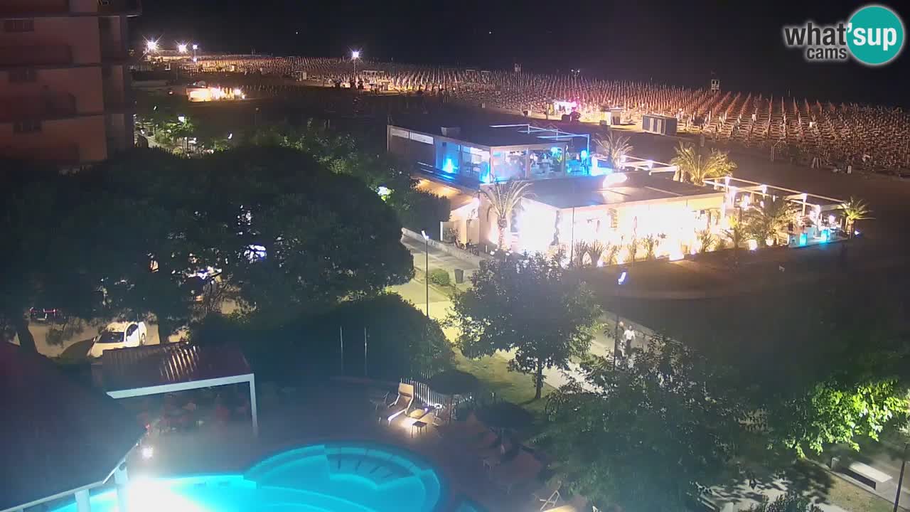 Live Webcam Bibione Strand – Blick vom Ashanti ApartHotel