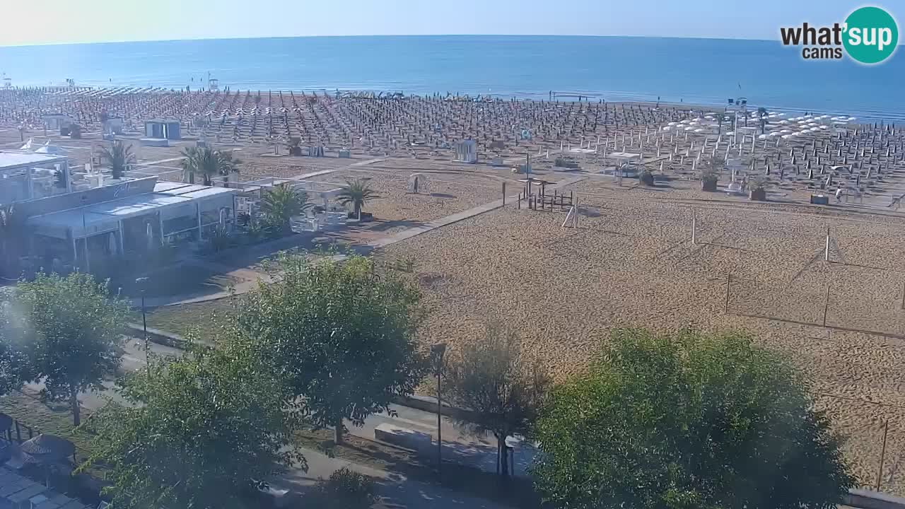 Live Webcam Bibione beach – view from Ashanti ApartHotel